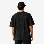 SCARS - Snow Washed Oversized Cotton T-Shirt