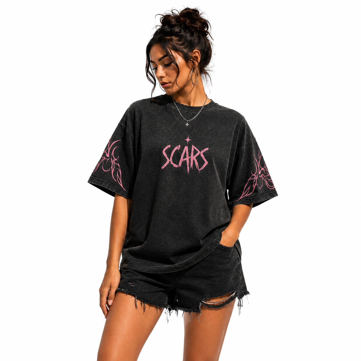 SCARS - "Eclipse" Oversized Tee