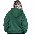 SCARS - Heavyweight Boxy Cropped Fleece Zip-Up Hoodie