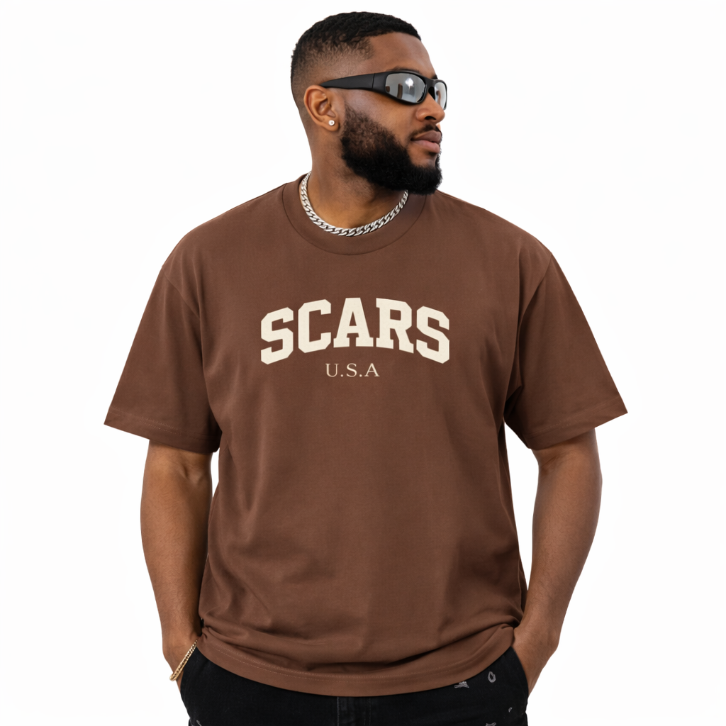 SCARS Heavyweight Cropped Loose T-Shirt