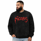 SCARS - Oversized Vintage Sweatshirt