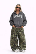 SCARS - Heavyweight Cropped Double-Zip Hoodie