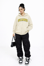 SCARS - Heavyweight Cropped Double-Zip Hoodie