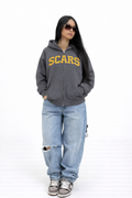 SCARS - Heavyweight Cropped Double-Zip Hoodie