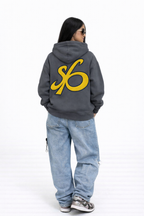 SCARS - Heavyweight Cropped Double-Zip Hoodie