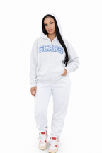 SCARS - Heavyweight Cropped Double-Zip Hoodie