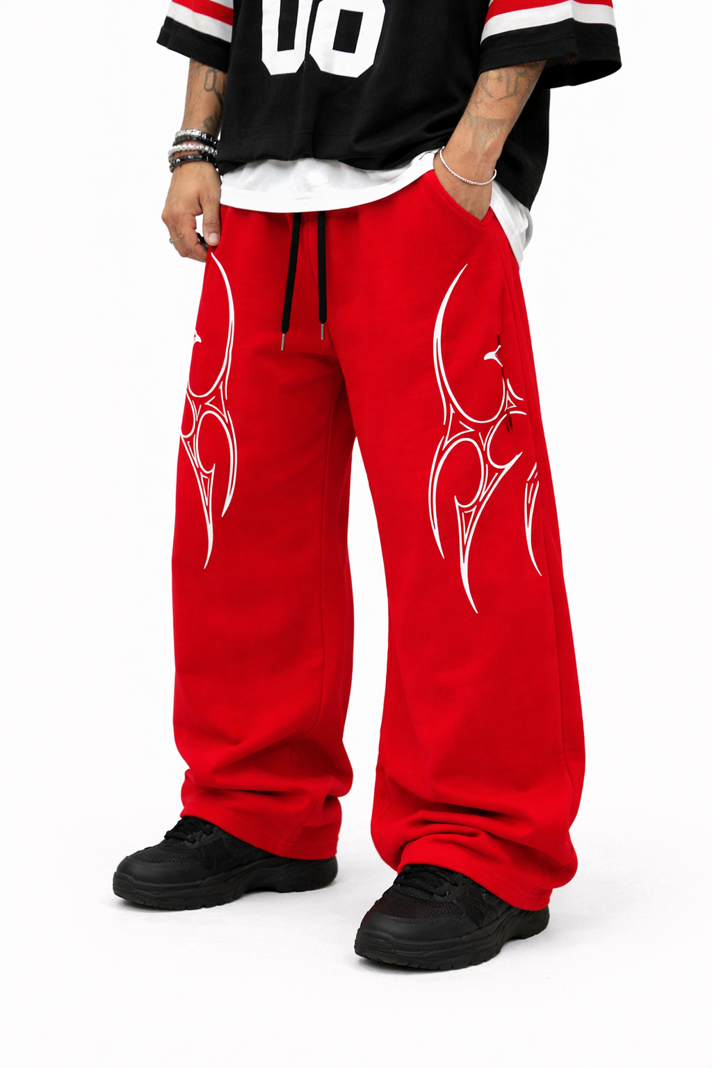 SCARS - Vintage Elastic Waist Sweatpants