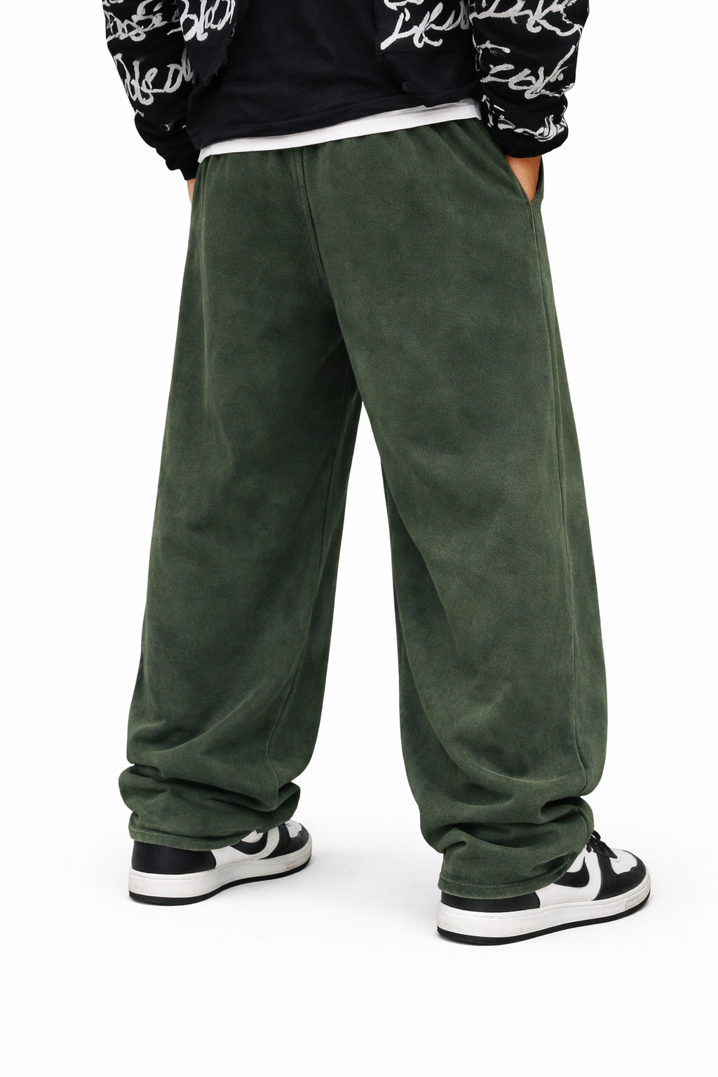SCARS - Vintage Elastic Waist Sweatpants