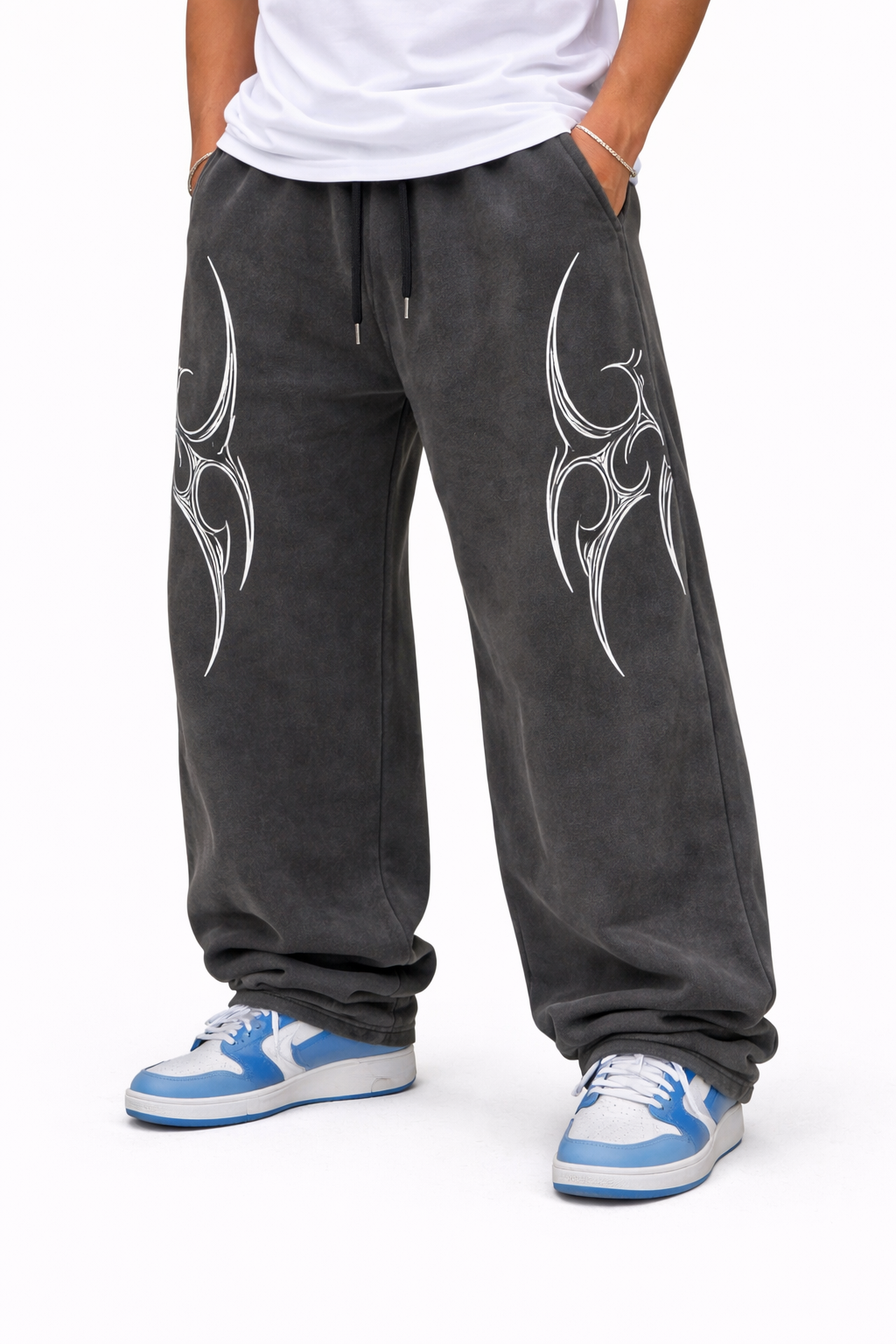 SCARS - Vintage Elastic Waist Sweatpants