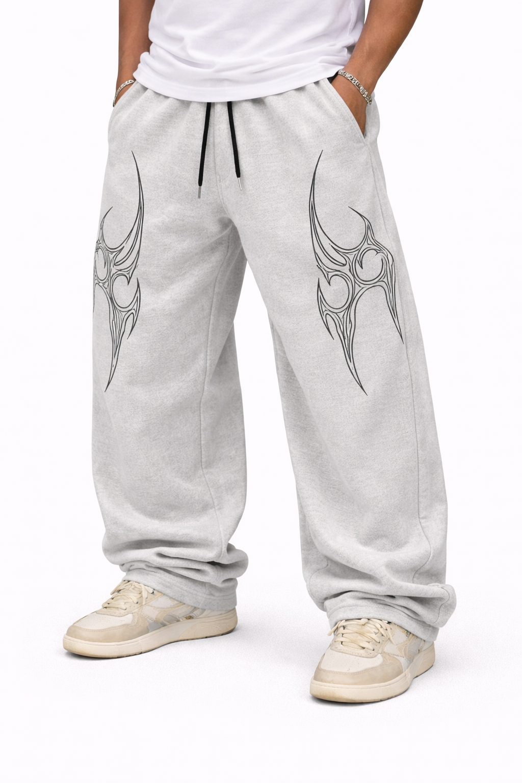 SCARS - Vintage Elastic Waist Sweatpants