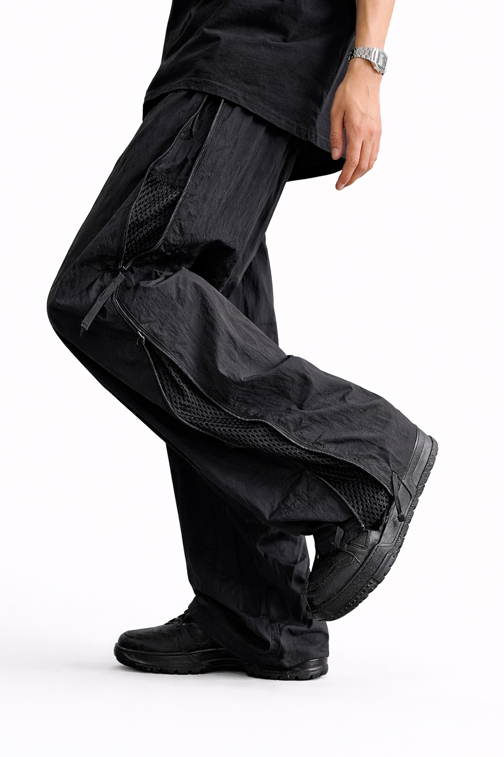 SCARS - Mesh Ice Fiber Fabric Pants