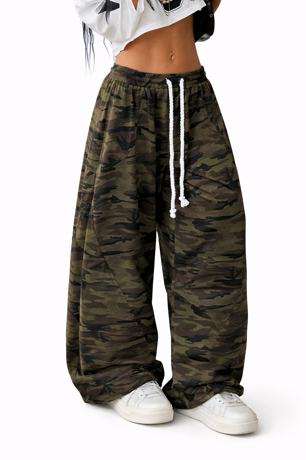 SCARS - Loose Fit Camo Pants