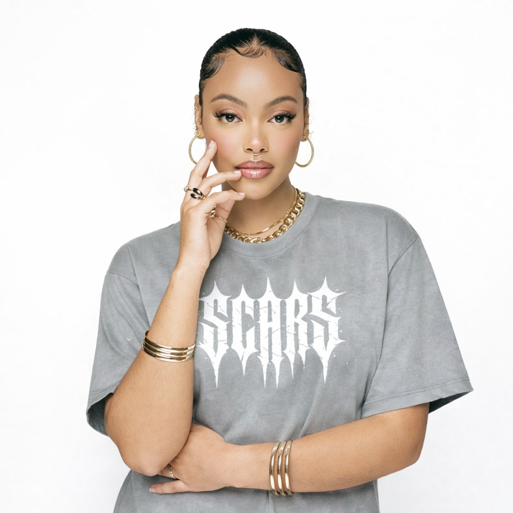SCARS - Dopamine Heavyweight Washed Gradient T-Shirt