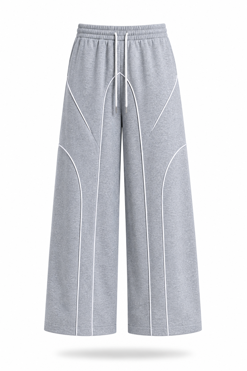 SCARS - Contrast Binding Drawstring Casual Sweatpants