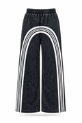 SCARS - Vintage Washed Striped Casual Wide-Leg Pants