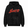 SCARS - Heavyweight Vintage Wash Frayed Fleece Hoodie