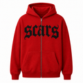 SCARS - Relaxed Oversized Zip-Up Hoodie