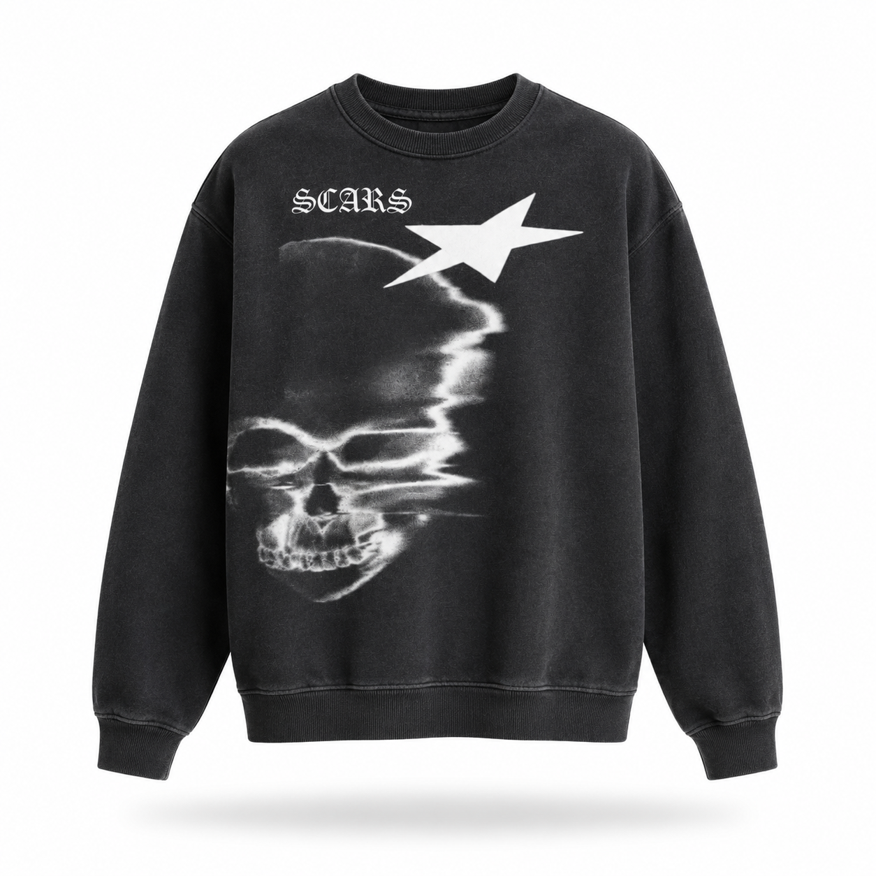 SCARS - Oversized Crewneck sweatshirt