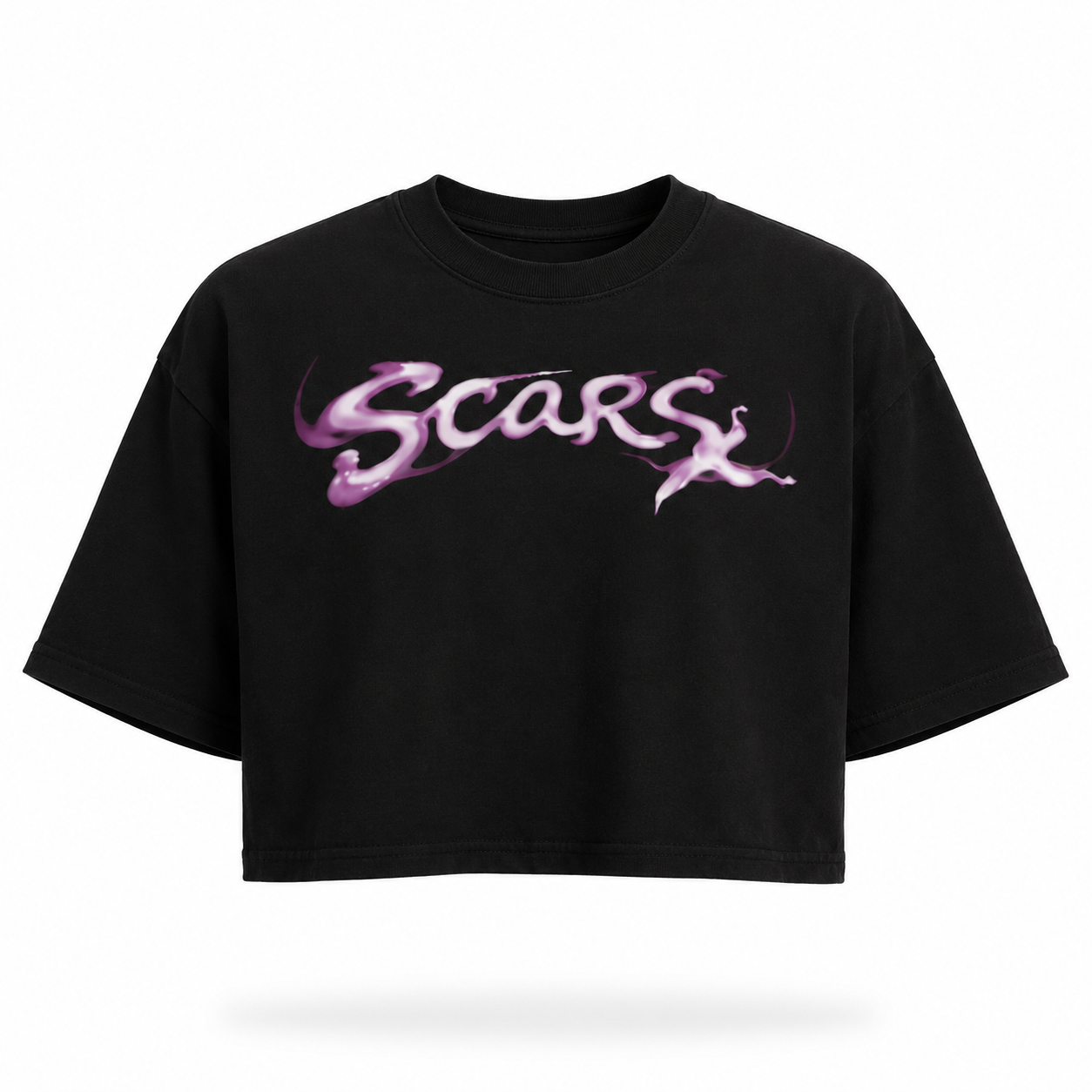SCARS - Heavyweight Cropped Terry T-Shirt